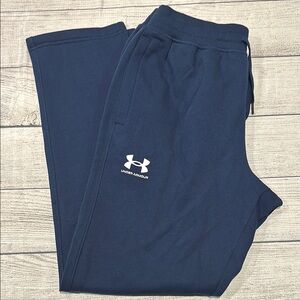 Men’s UA Rival Fleece Pants by Under Armour size L navy